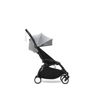 Poussette Yoyo3 6+ Stone - cadre noir - Stokke - Stone