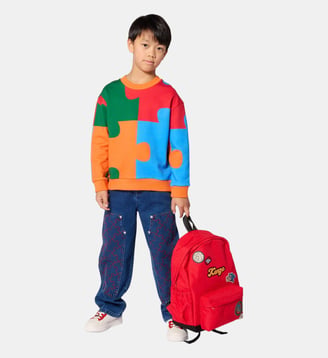 Sweat à manches longues - Kenzo Kids - Multicolore