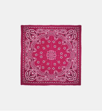 Grand foulard à motifs PAISLEY - Wild - Bordeaux