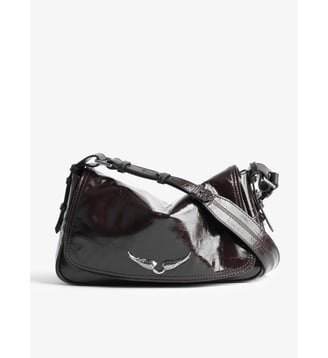 Sac Le Zouzou Vintage Patent - Zadig&Voltaire - Marron brownie