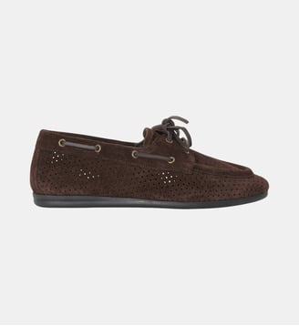 Chaussures bateau ajourées Flavio - Mellow Yellow - Marron