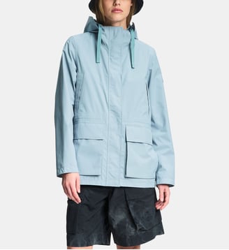 Parka courte imperméable MTD - Aigle - Bleu fumé