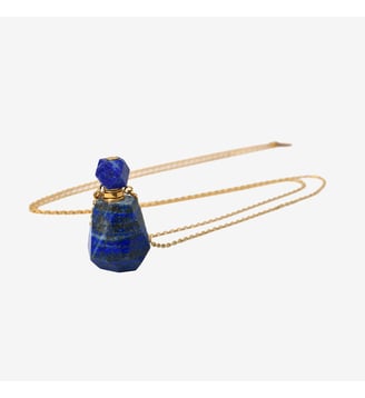 Collier doré améthyste - elixir Caroline Najman