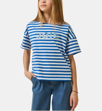 T-shirt message  - Collection Junior - Cyrillus - Liberty clara bell