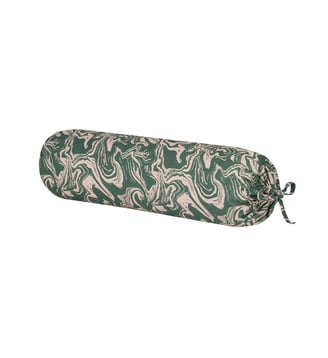 Coussin traversin Charlie - Nobodinoz - Green marble