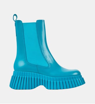 Bottines BCN cuir - Camper - Bleu moyen