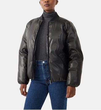 Doudoune courte esprit bomber Celeste - Jott - Noir
