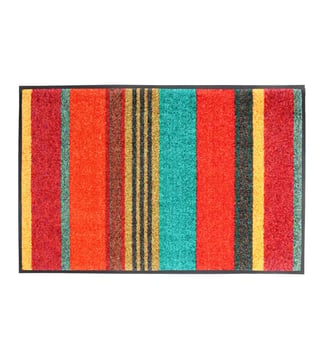 Tapis decor caoutchouc & nylon - Garnier Thiebaut - Multicolore