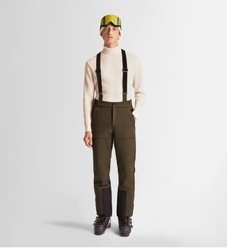 Pantalon droit - Fusalp - Marron foncé
