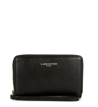 Compagnon Dune en cuir grainé - Lancaster - Noir