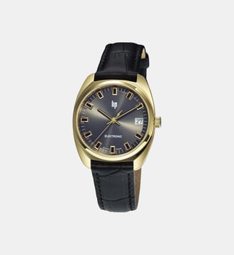 Montre Général de Gaulle Noir 671878 - Lip - Doré
