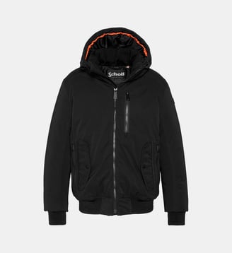 Blouson à capuche - Schott - Noir