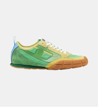 S-Pagodha - Baskets en cuir et nylon - Diesel - Vert