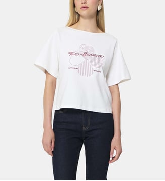 T-Shirt Taraclover - Tara Jarmon - Blanc