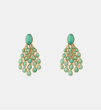 Boucles d'oreilles Cherokee turquoise pin - Aurélie Bidermann - Bleu