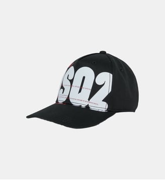 Casquette de baseball avec logo DSQ2 - Dsquared2 - Noir