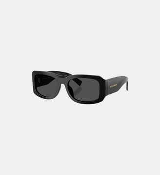 Lunettes de soleil Rectangulaire DG4503 - Dolce & Gabbana - Noir