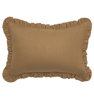 Taie décorative Eclat - Le Jacquard Francais - Cannelle