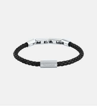 Bracelet T-LEATHER - Trussardi - Acier inoxydable