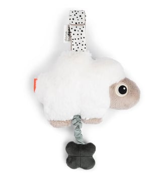 Peluche musicale à suspendre - Done by Deer - Beige