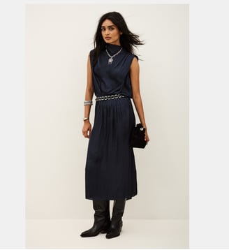 Robe Celea - Ba&sh - Encre