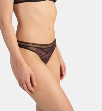 Tanga MADDIE - Passionata - Marron