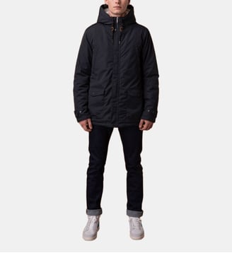Parka polyester recyclé VERNON - Faguo - Bleu marine