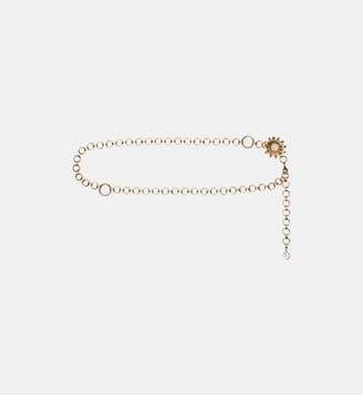 Ceinture chaine à fleurs - Maje - Doré