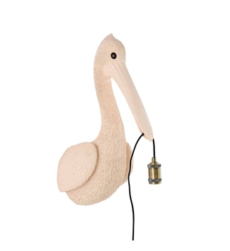 Applique Pelikaan - Light & Living - Rose
