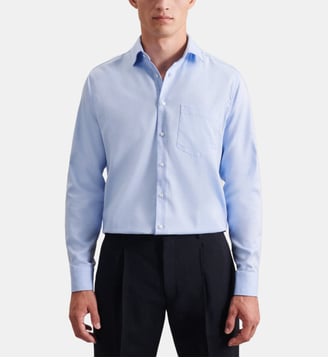 Chemise d'affaires 1/1 Regular Col Kent - Seidensticker - Bleu