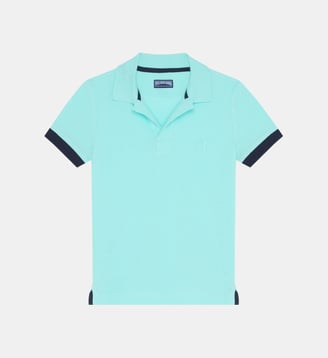 Polo en coton organique uni - Vilebrequin - Oxygene