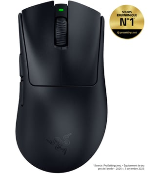 Souris Gamer Sans Fil DEATHADDER V4 PRO NOIR - Razer - Noir