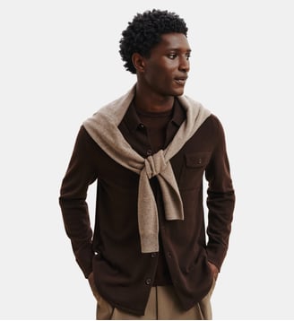 Chemise Clyde - Bompard - Chocolat