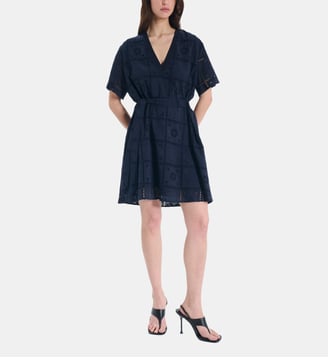 Robe Roxane Nocturne - Zapa - Bleu marine
