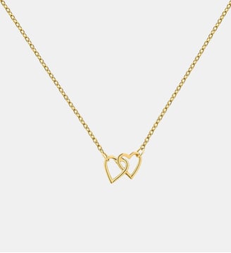 Pendentif en or jaune 9 carats avec des cœurs entrelacés - Aristocrazy - Or