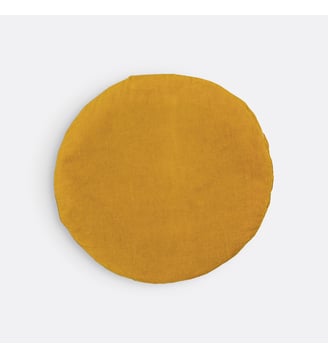 Galette de chaise ronde velours La Redoute Interieurs