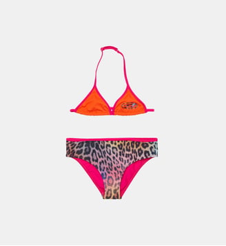 Bikini avec logo - Diesel Kids - Léopard
