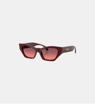 Lunettes de soleil Œil de chat VE4488U - Versace - Rouge uni