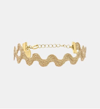 Bracelet doré wave - lace - Caroline Najman - Doré
