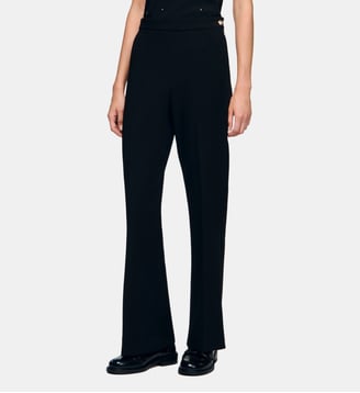 Pantalon droit - Sandro - Noir