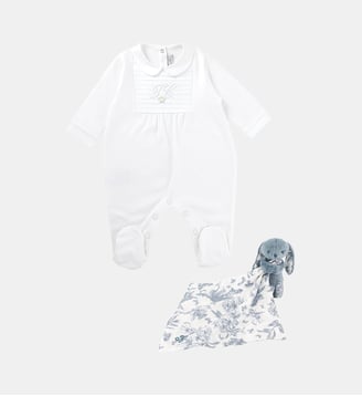 Coffret - Imprimé inspiration Toile de jouy - Tartine Et Chocolat - Bleu