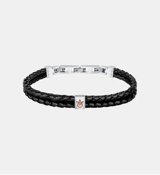 Bracelet RECYCLED LEATHER - Maserati - Or rose