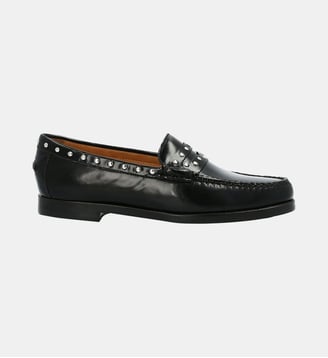 Mocassin p. Penny seneca - cuir lisse - Fairmount - Noir