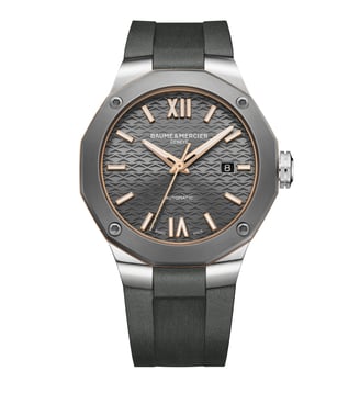 Montre automatique Riviera Anthracite M0A10660 - Baume & Mercier - Argenté