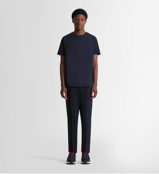 T-shirt droit Rivière en coton - Fusalp - Bleu foncé