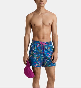 Maillot de bain court stretch Aquarium - Vilebrequin - Palace