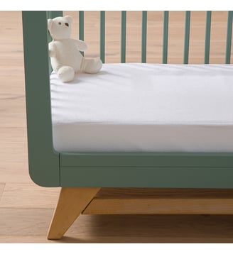 Protège matelas bébé, en éponge - La Redoute Interieurs - Blanc