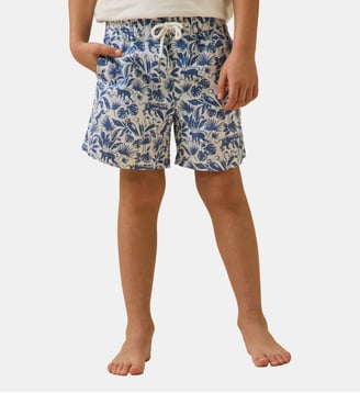 Short imprimé jungle - Cyrillus - Bleu