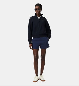 Short en molleton - Lacoste - Bleu marine
