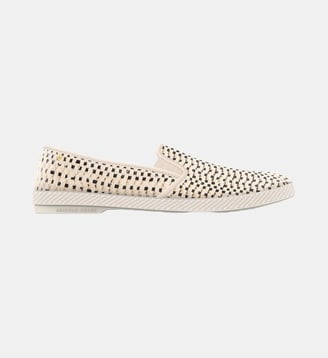 Espadrilles tressées Roma  - Rivieras - Écru